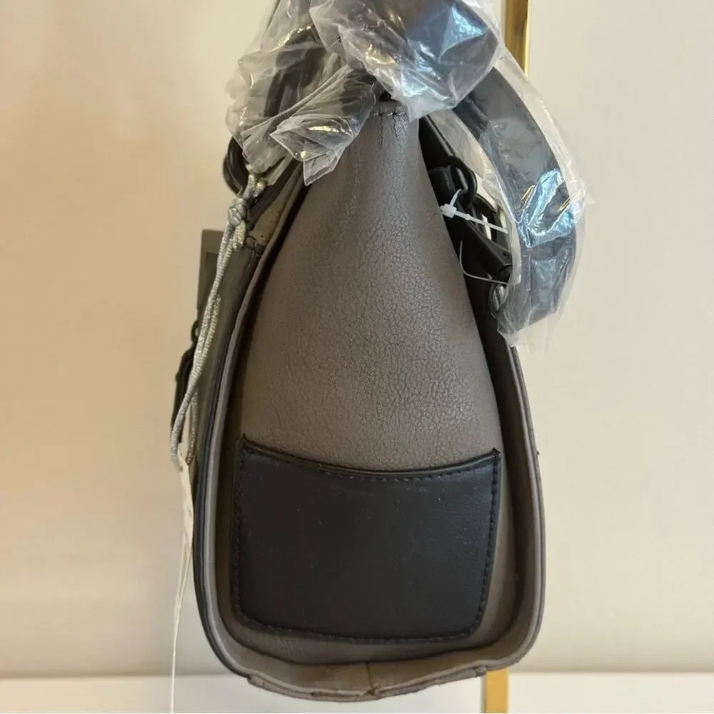 Danielle Nicole Women's Gray Adjustable Strap Alexa Mini Tote Crossbody Bags NWT - Picture 6 of 12